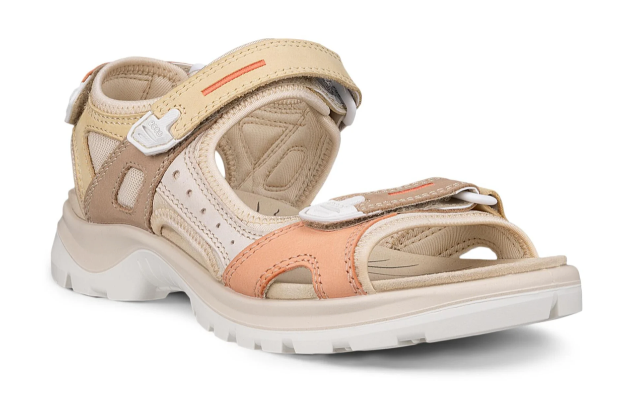 Yucatan Sandal - Multicolour Straw (W)