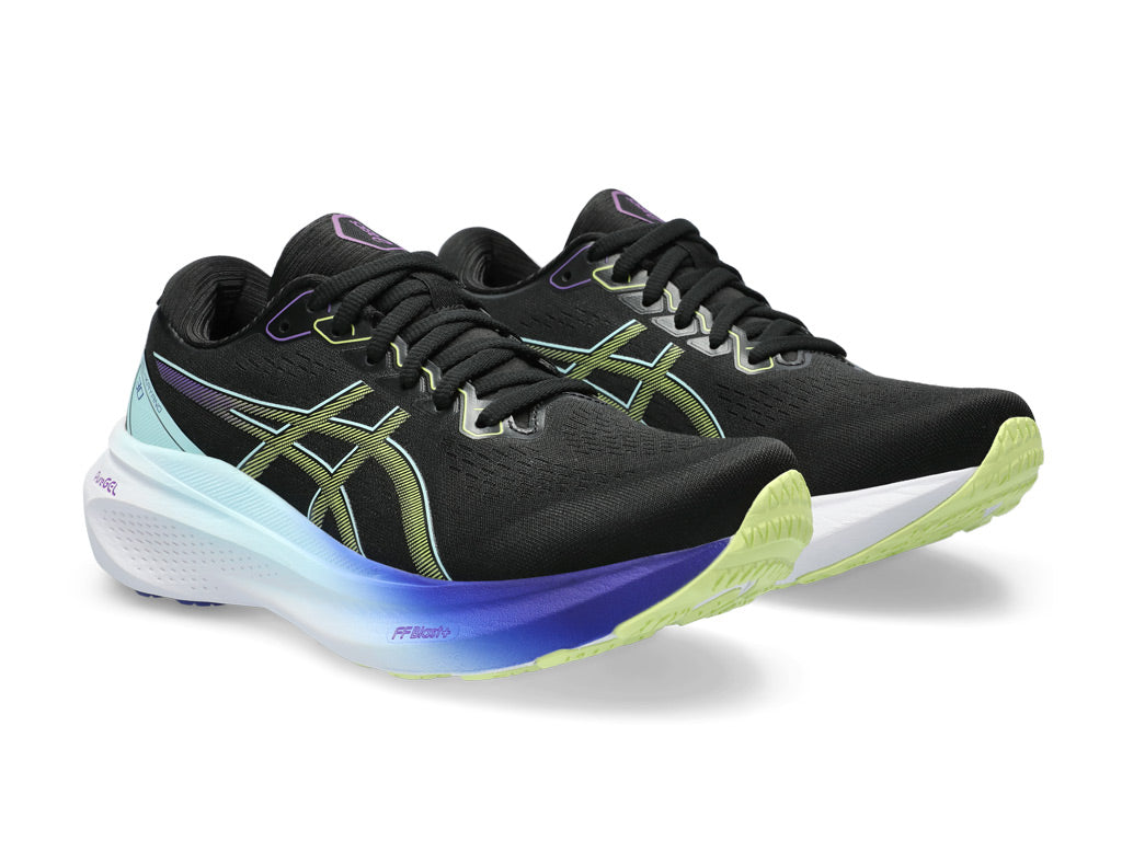 Gel-Kayano 30 - Black/Glow Yellow (W)