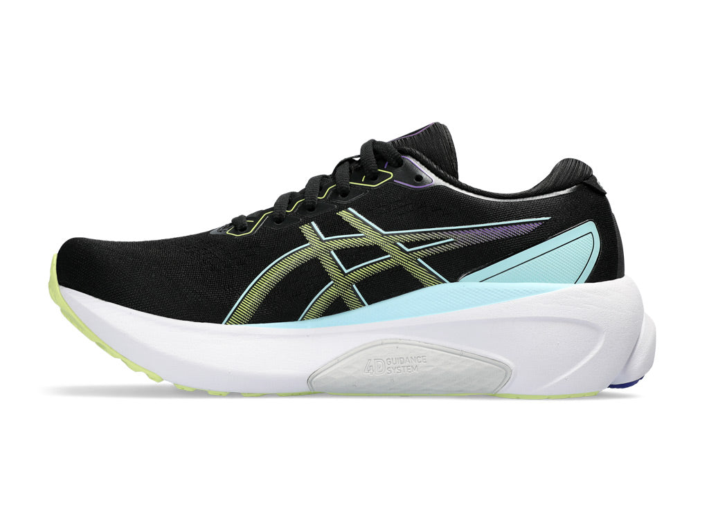 Gel-Kayano 30 - Black/Glow Yellow (W)