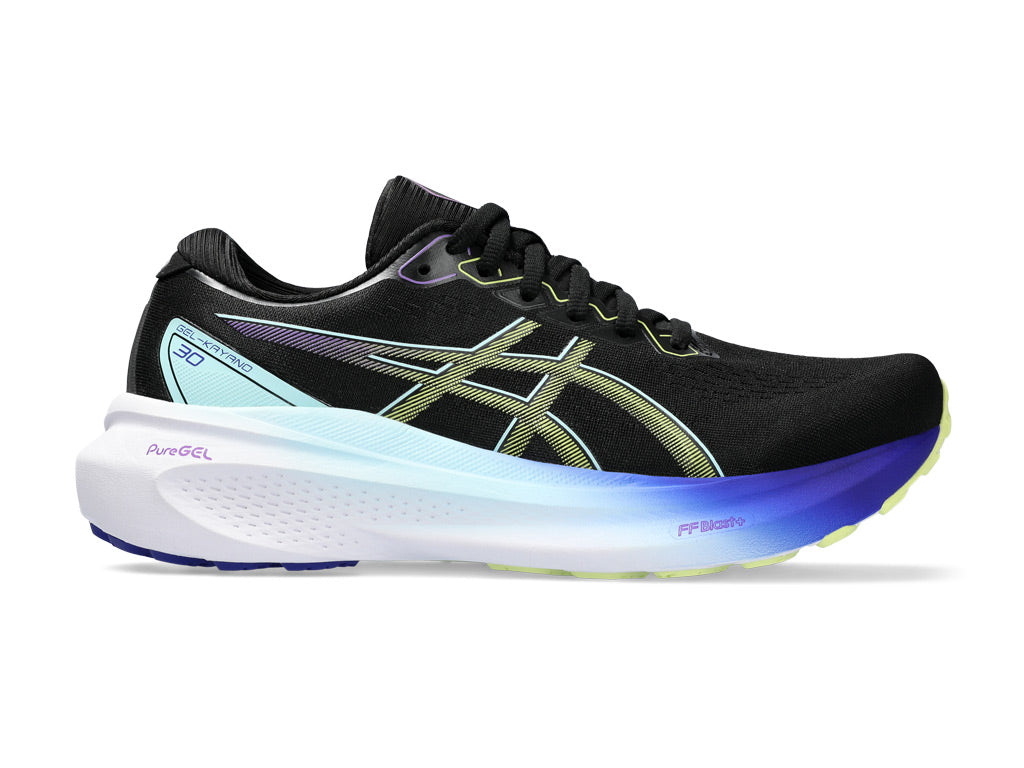 Gel-Kayano 30 - Black/Glow Yellow (W)