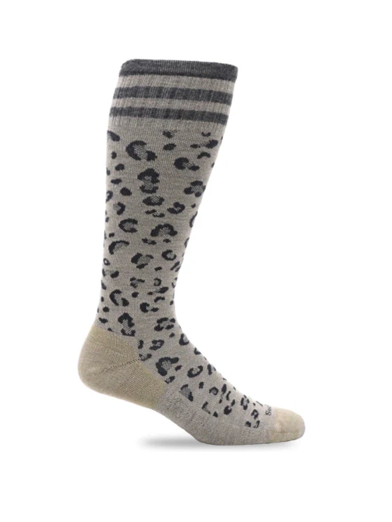 Leopard Moderate Compression Sock