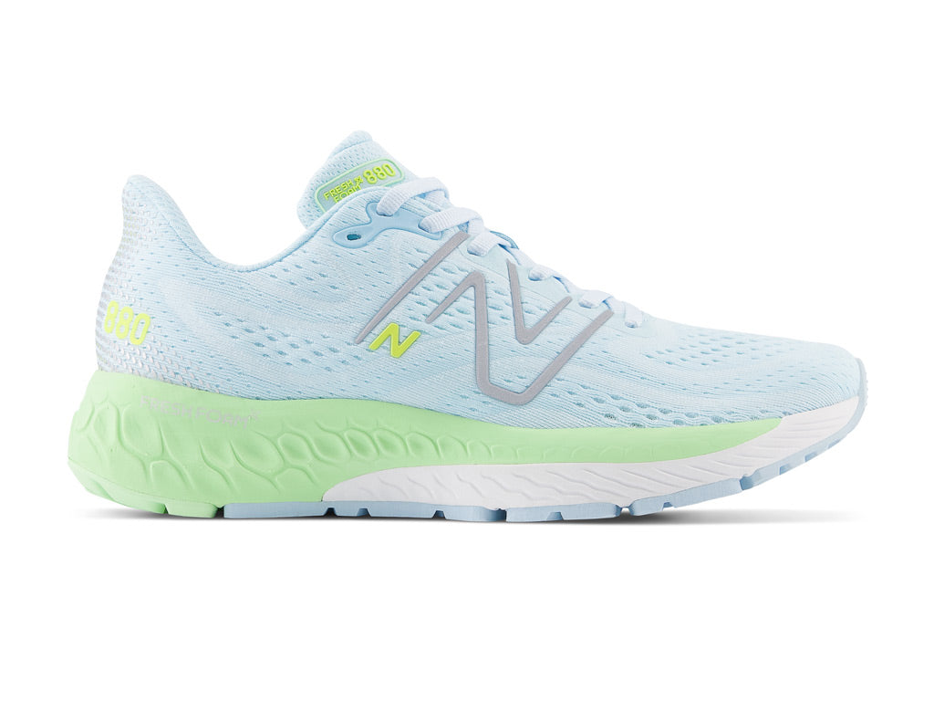 Fresh Foam X 880v13 - Blue Green Aura/Silver Metallic (W)