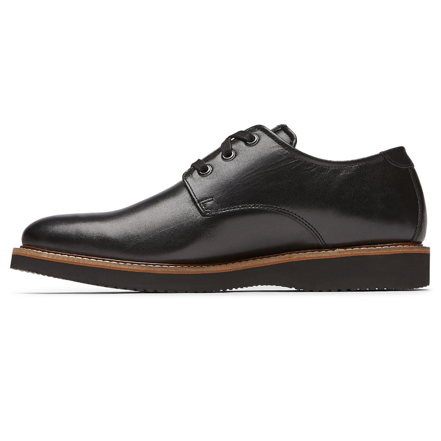 Clyde Plain Toe Oxford - Black (M)