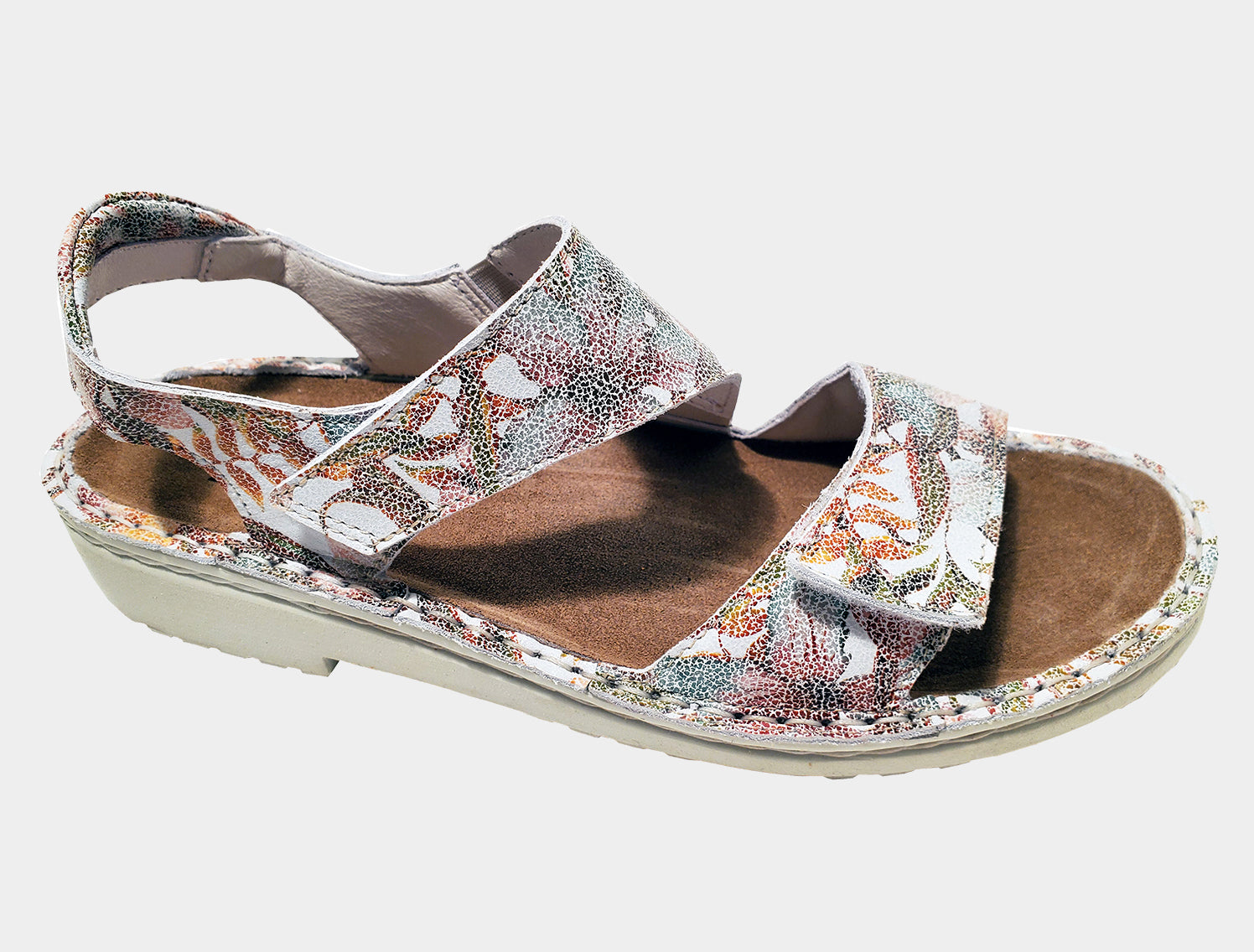 Enid - Floral Leather (W)