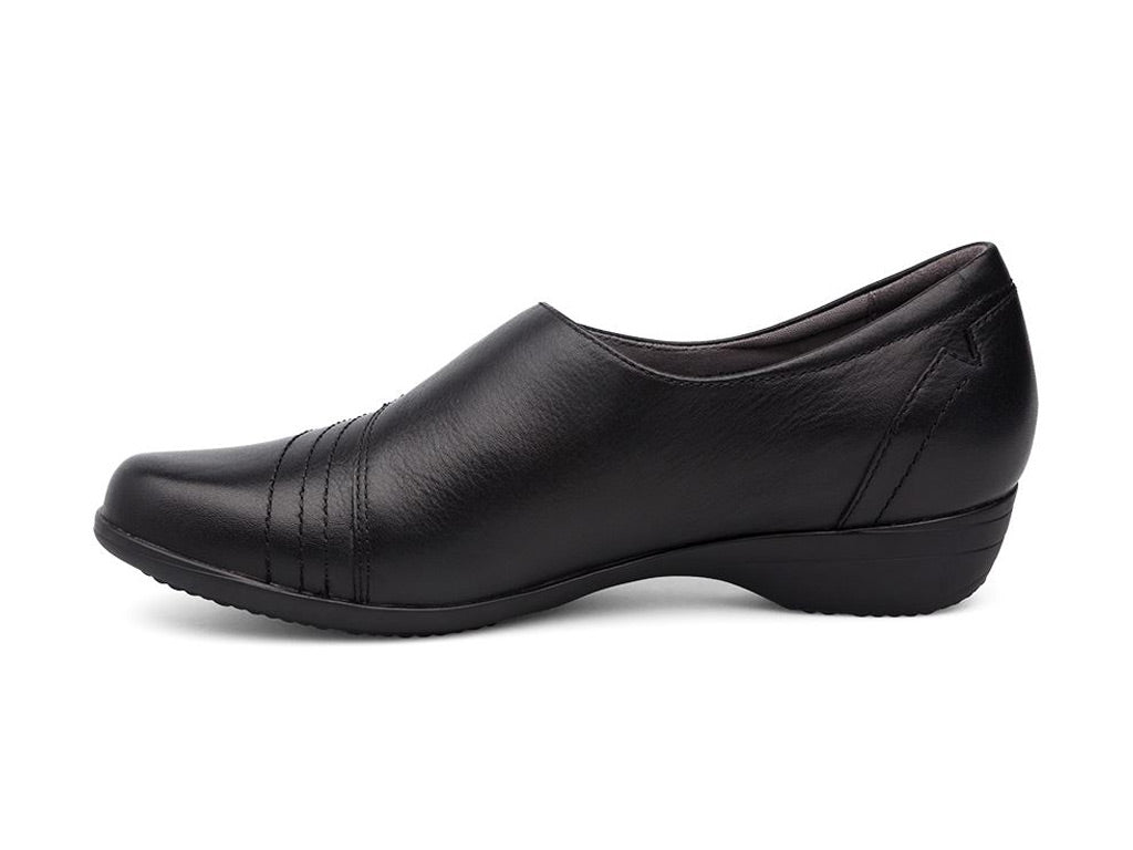 Dansko francesca outlet black milled nappa