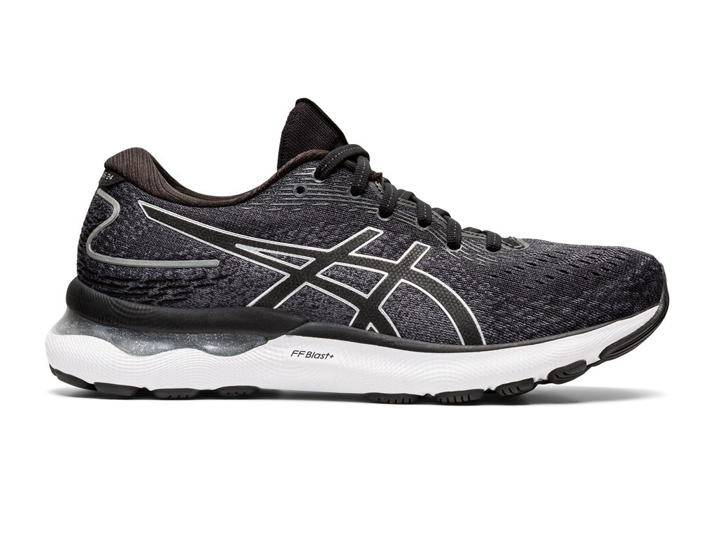 Gel-Nimbus 24 - Black/Pure Silver (W)