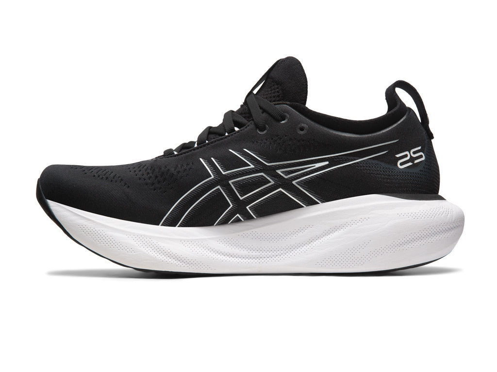 Gel-Nimbus 25 - Black/White (M)