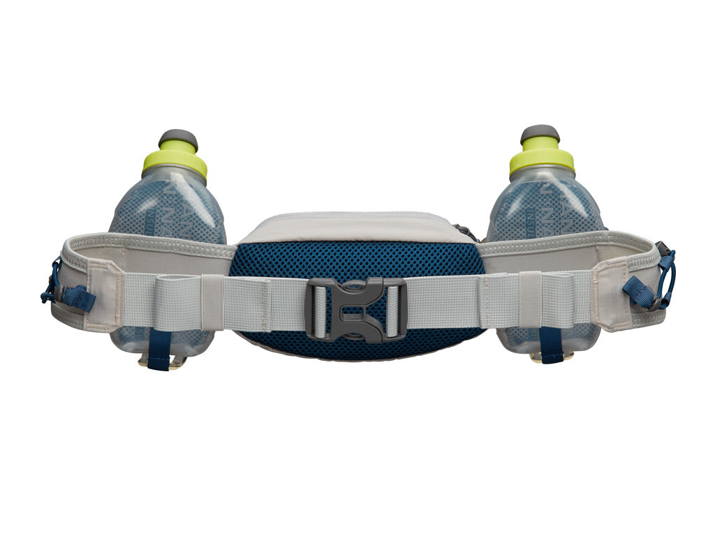 Trail Mix Plus Insulated Hydration Belt - Vap Grey/Mar Blue - SoleScience Trail Mix Plus Insulated Hydration Belt - Vap Grey/Mar Blue - SoleScience