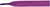 Volant James Flat Thick Lace - Purple