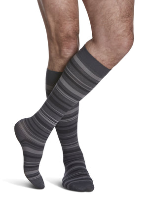 Sigvaris Microfibre Patterns Men's Compression Socks (Medical)
