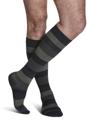 Sigvaris Microfibre Patterns Men's Compression Socks (Medical)