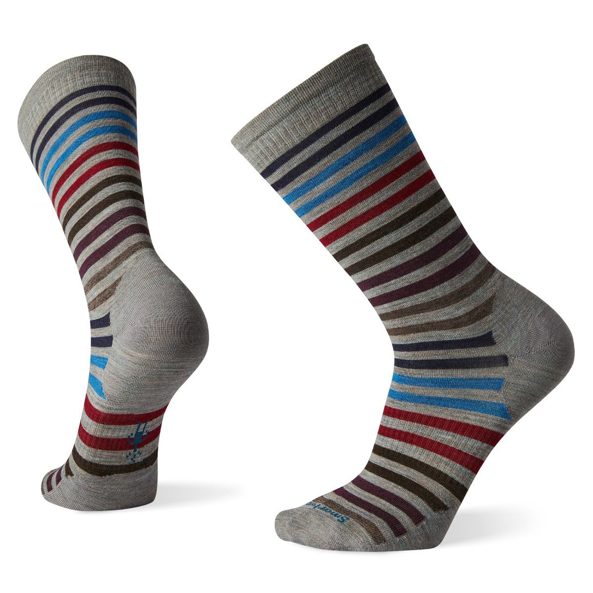 Spruce Street Crew Socks - Lunar Gray